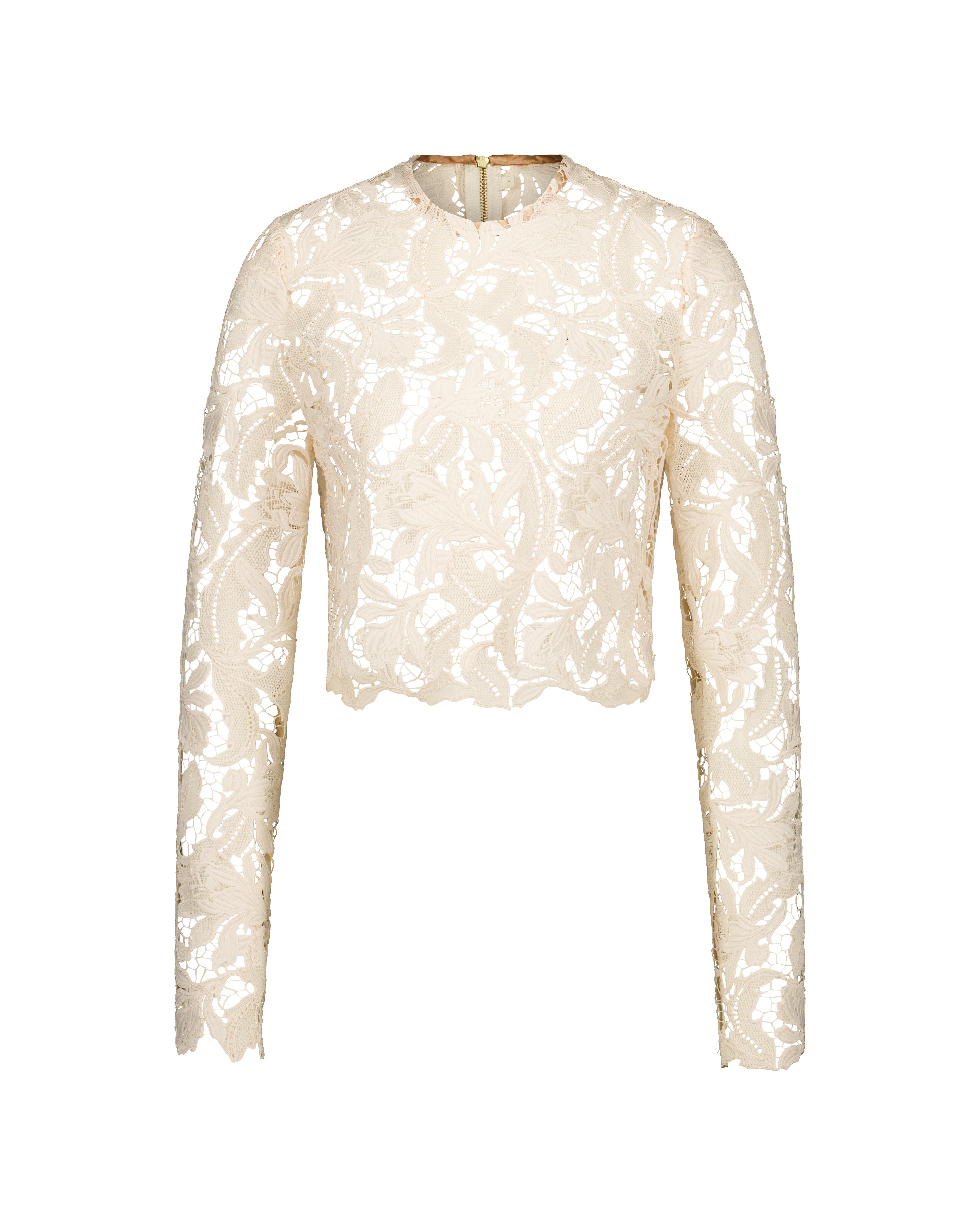 The Florentine Lace Top / Buttermilk