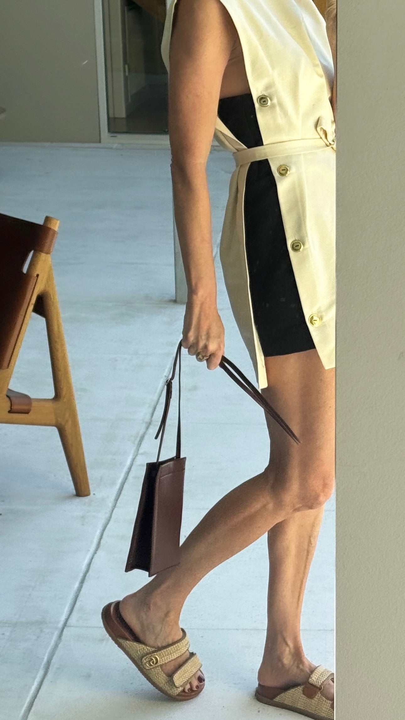 Hermes Tunic Dress / Cream