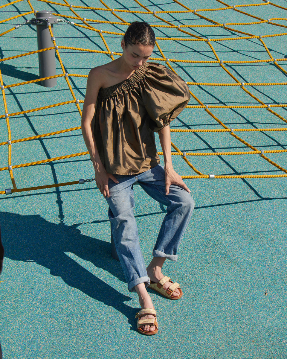 Mariposa Blouse Brown Sugar