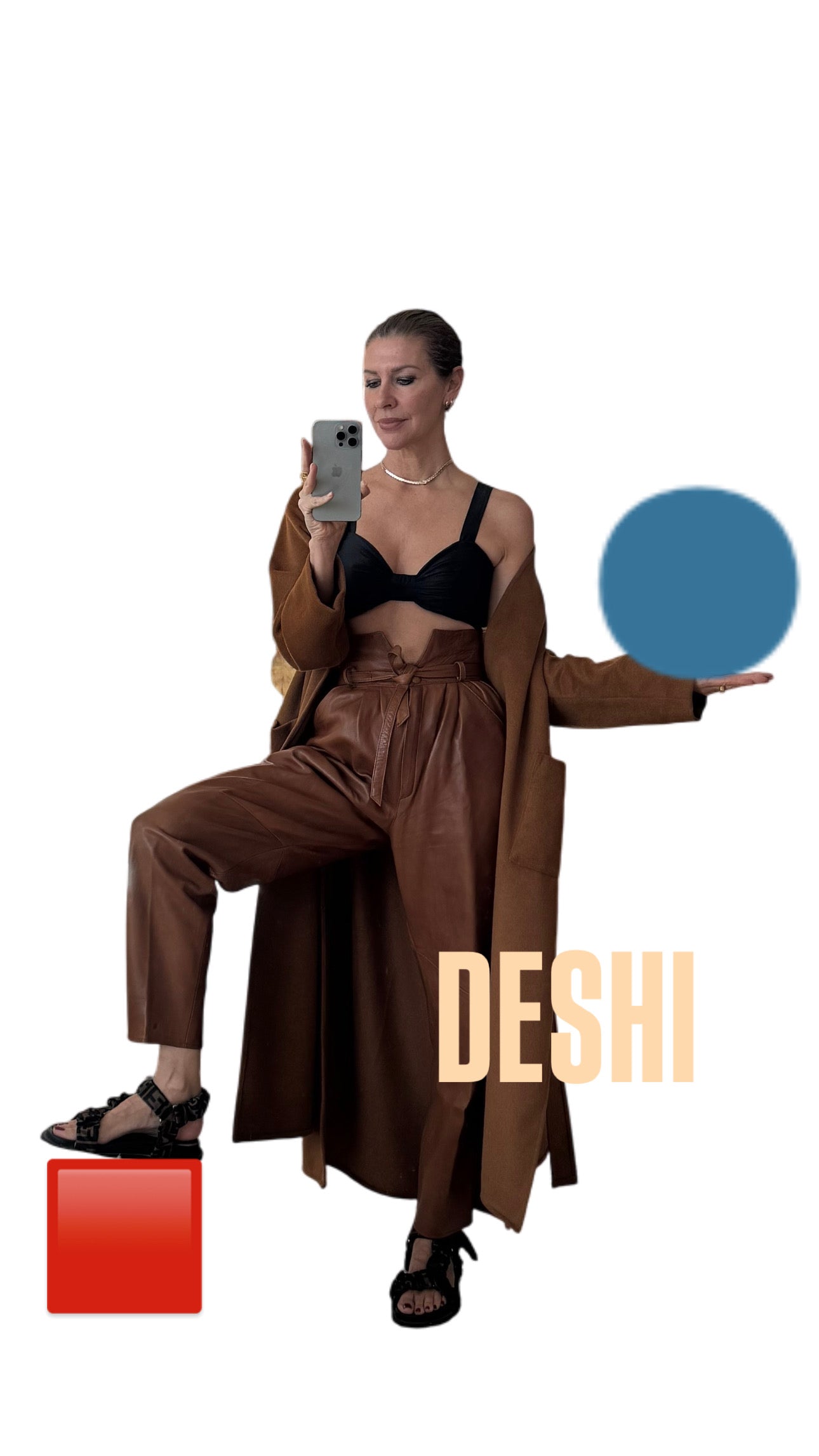 Deshi Coat Burnt Caramel