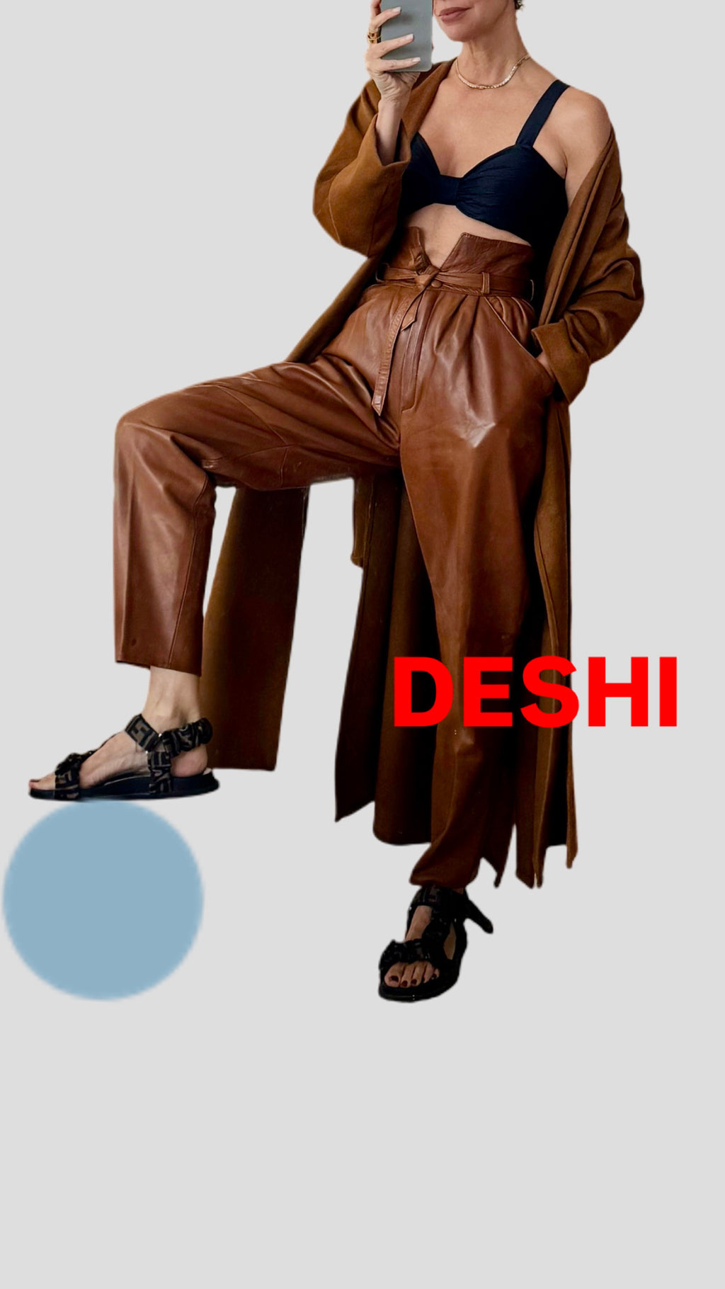 Deshi Coat Burnt Caramel