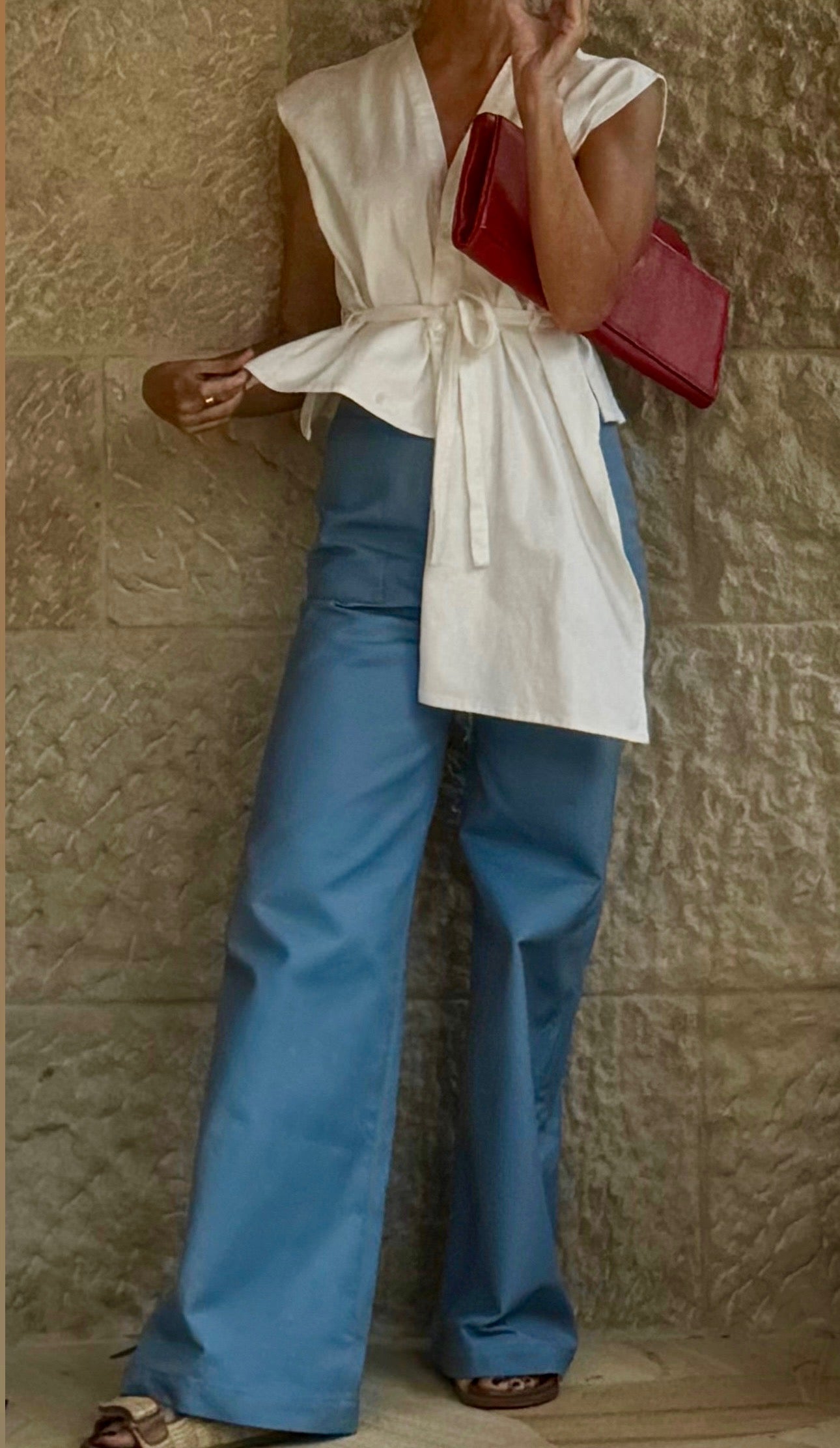 Seraphine Blouse / Chalk