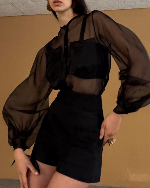 Apollinaire Shirt / Noir
