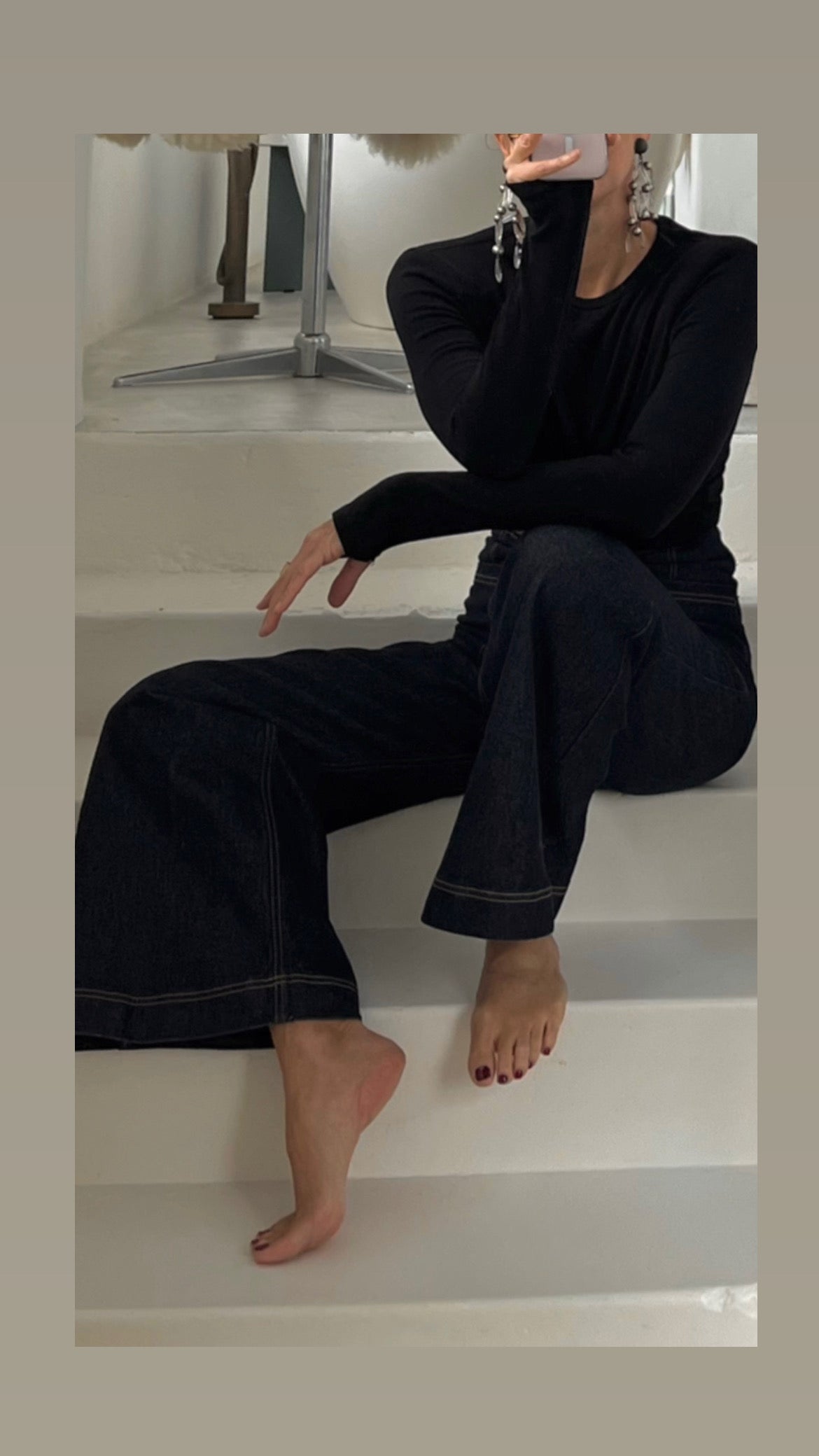 Le Twist Top Black