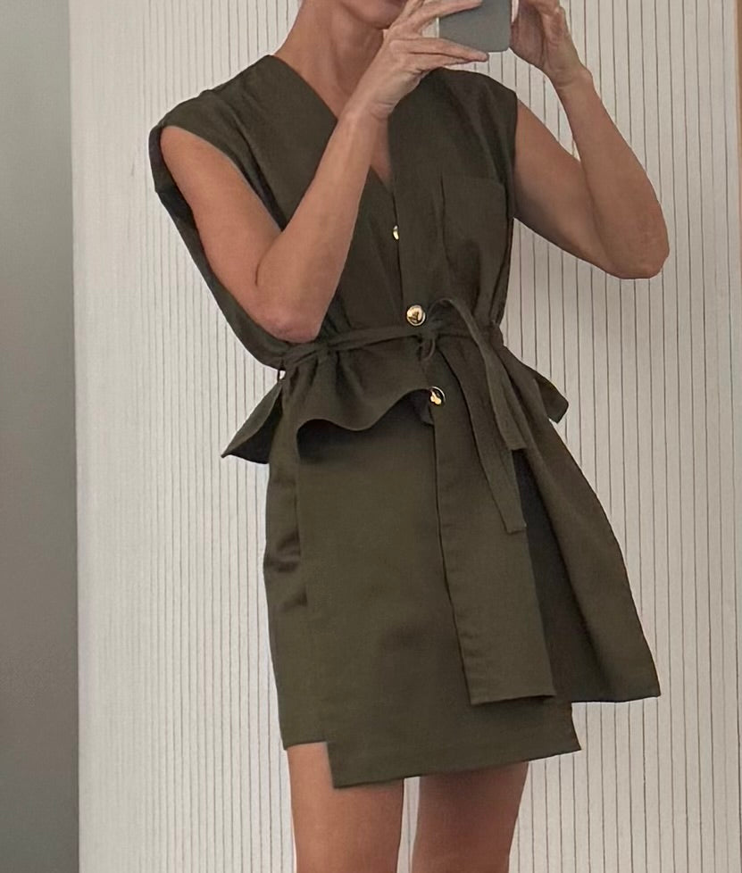 Seraphine Blouse / Vert