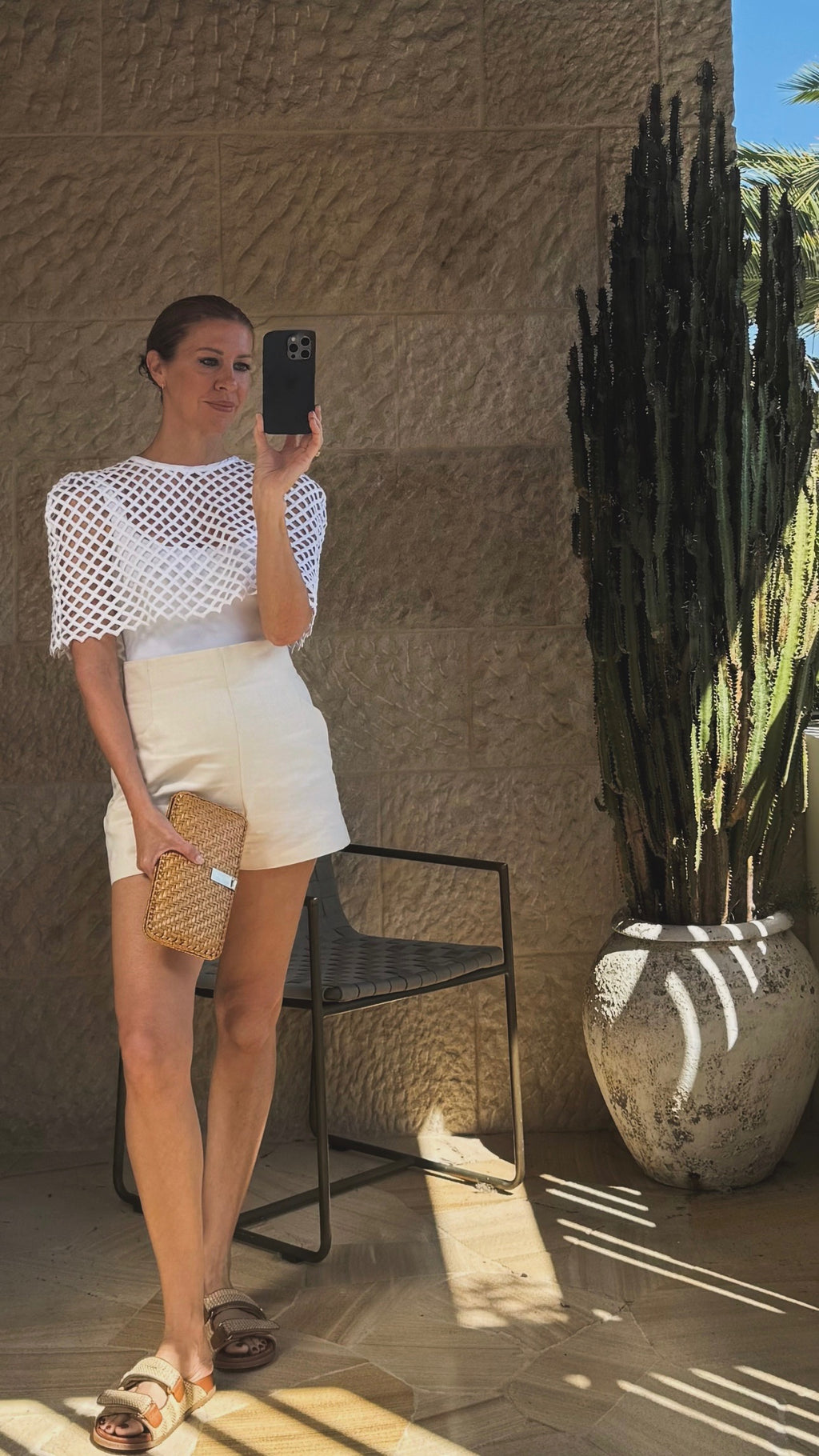 Faenza Shorts / Crème Fraiche