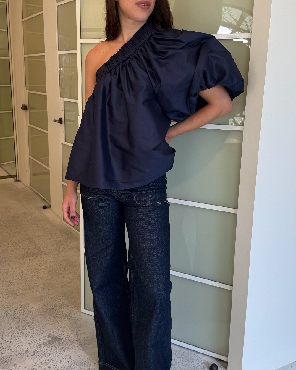 Mariposa Blouse / Navy