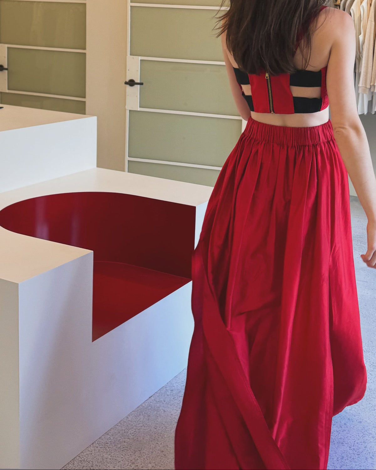 Cucciolo Skirt / Red