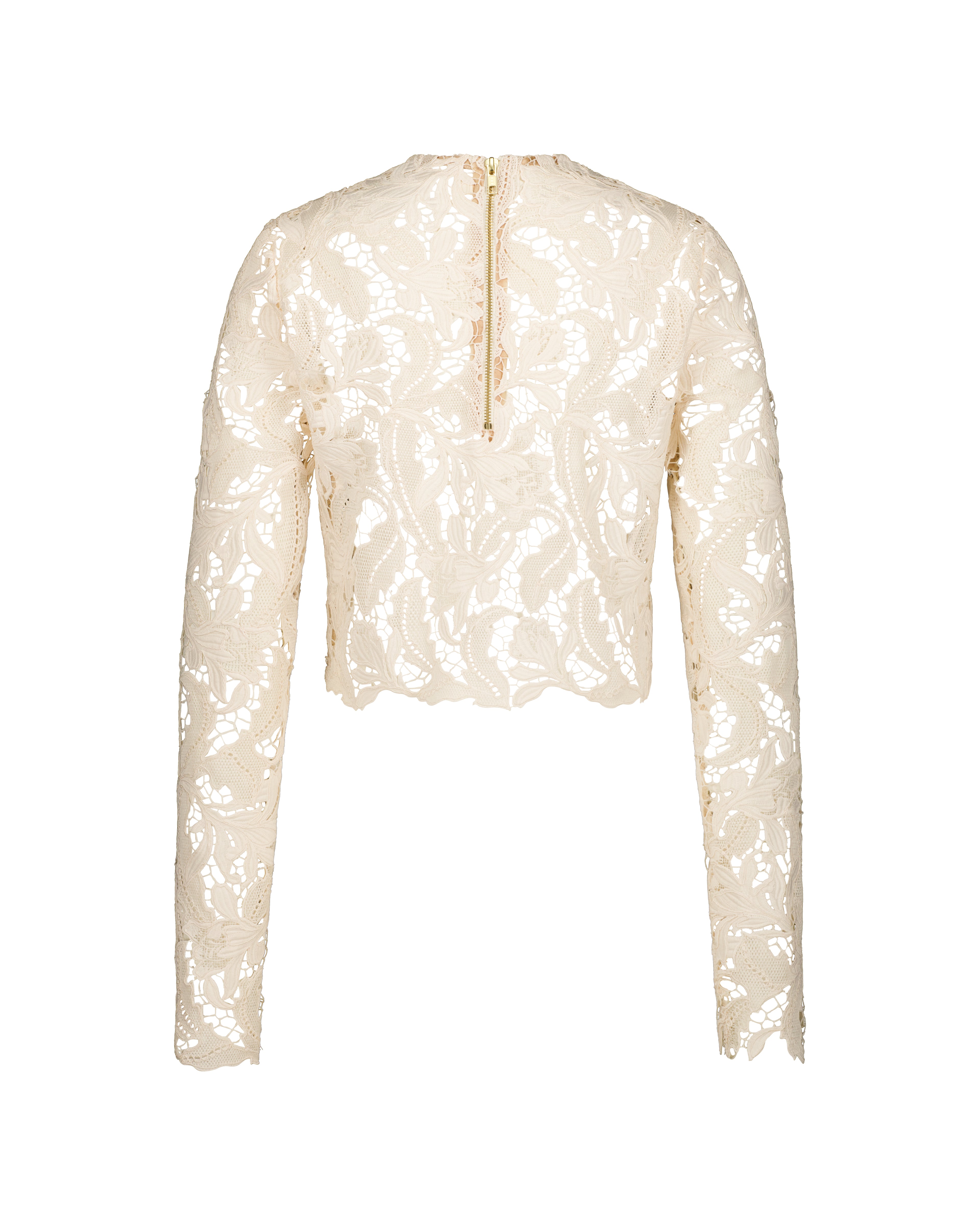 The Florentine Lace Top / Buttermilk