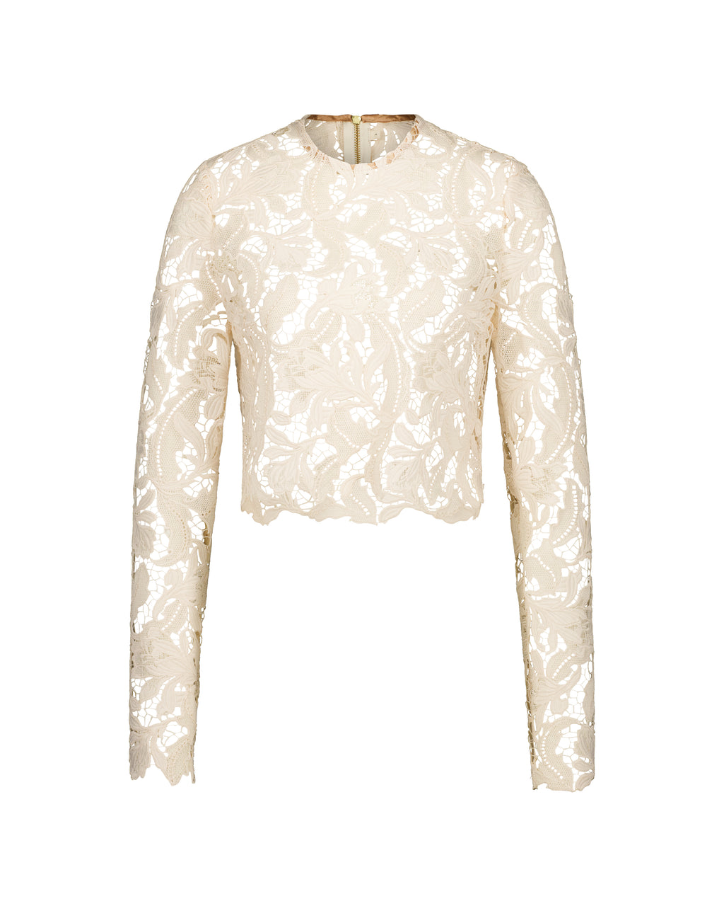 The Florentine Lace Top / Buttermilk