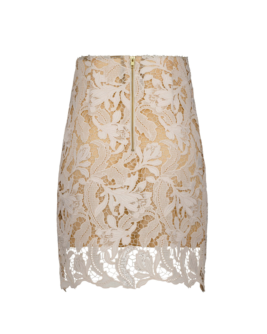 The Florentine Lace Skirt / Buttermilk