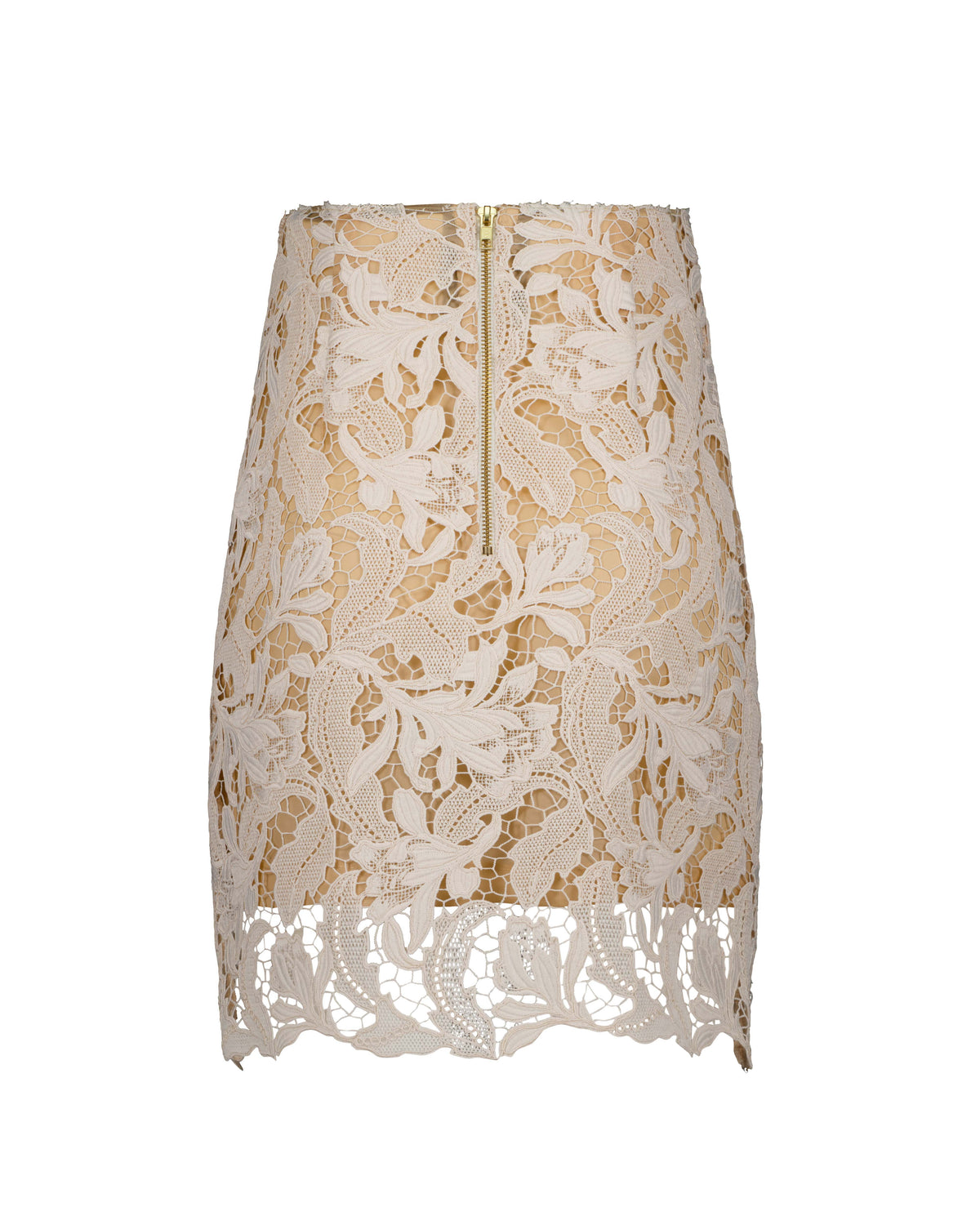 The Florentine Lace Skirt / Buttermilk