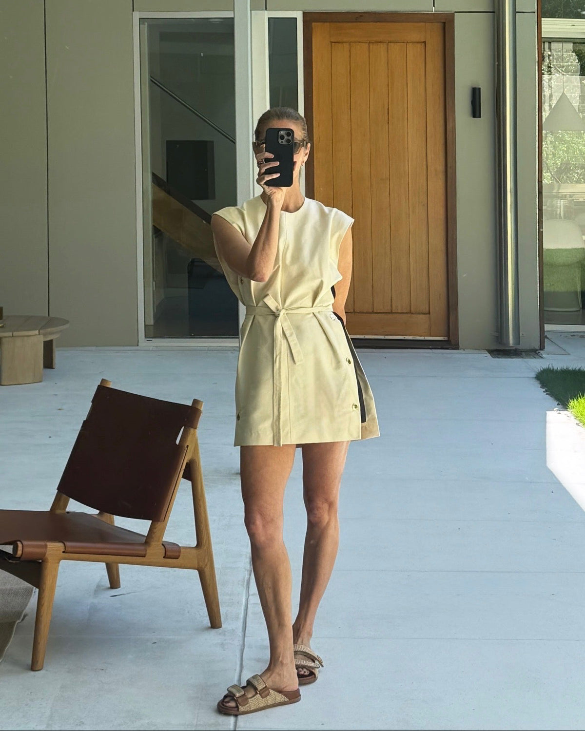 Hermes Tunic Dress / Cream