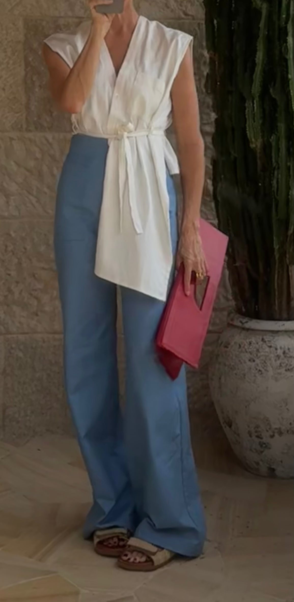 Seraphine Blouse / Chalk