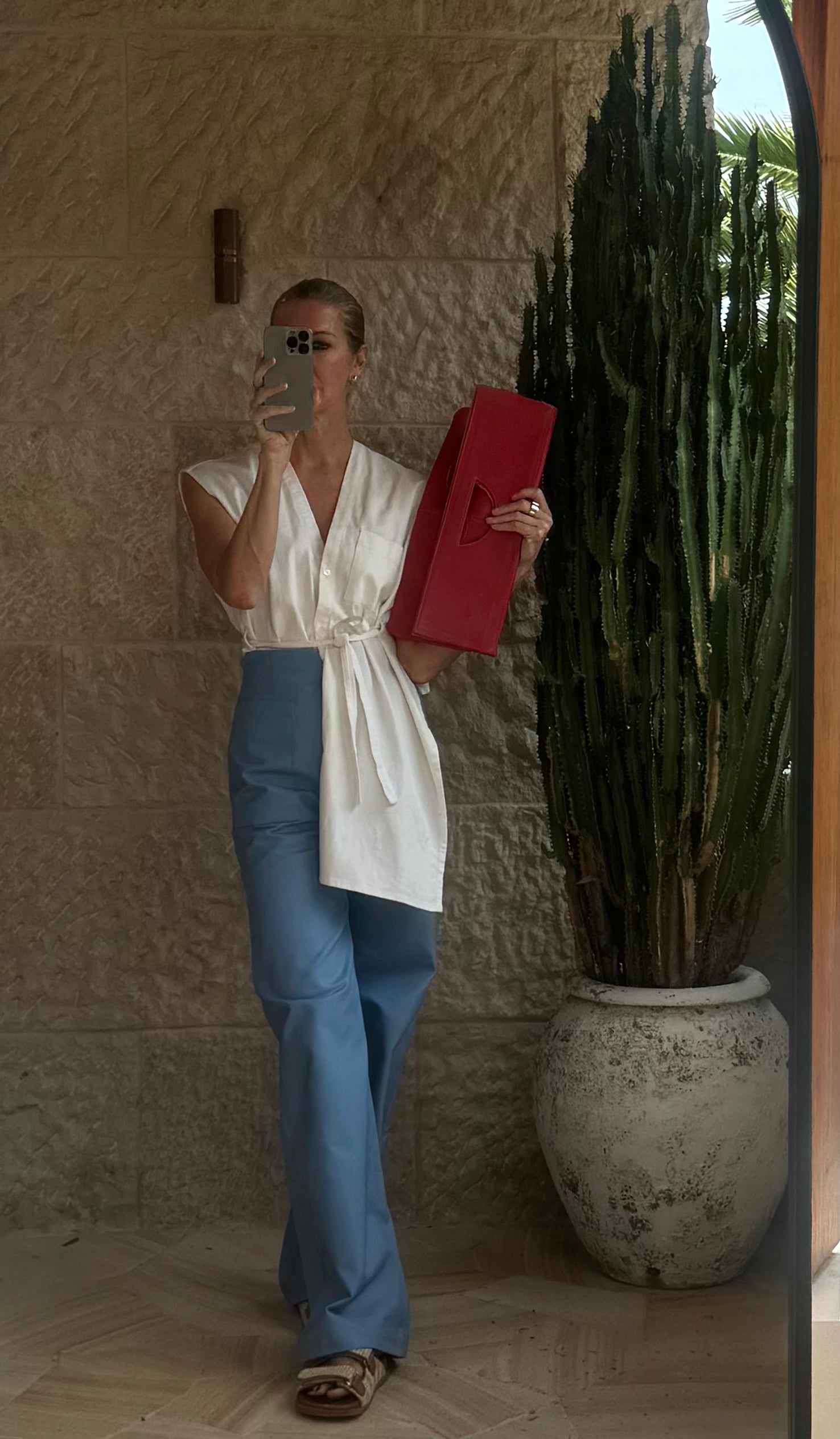 Seraphine Blouse / Chalk