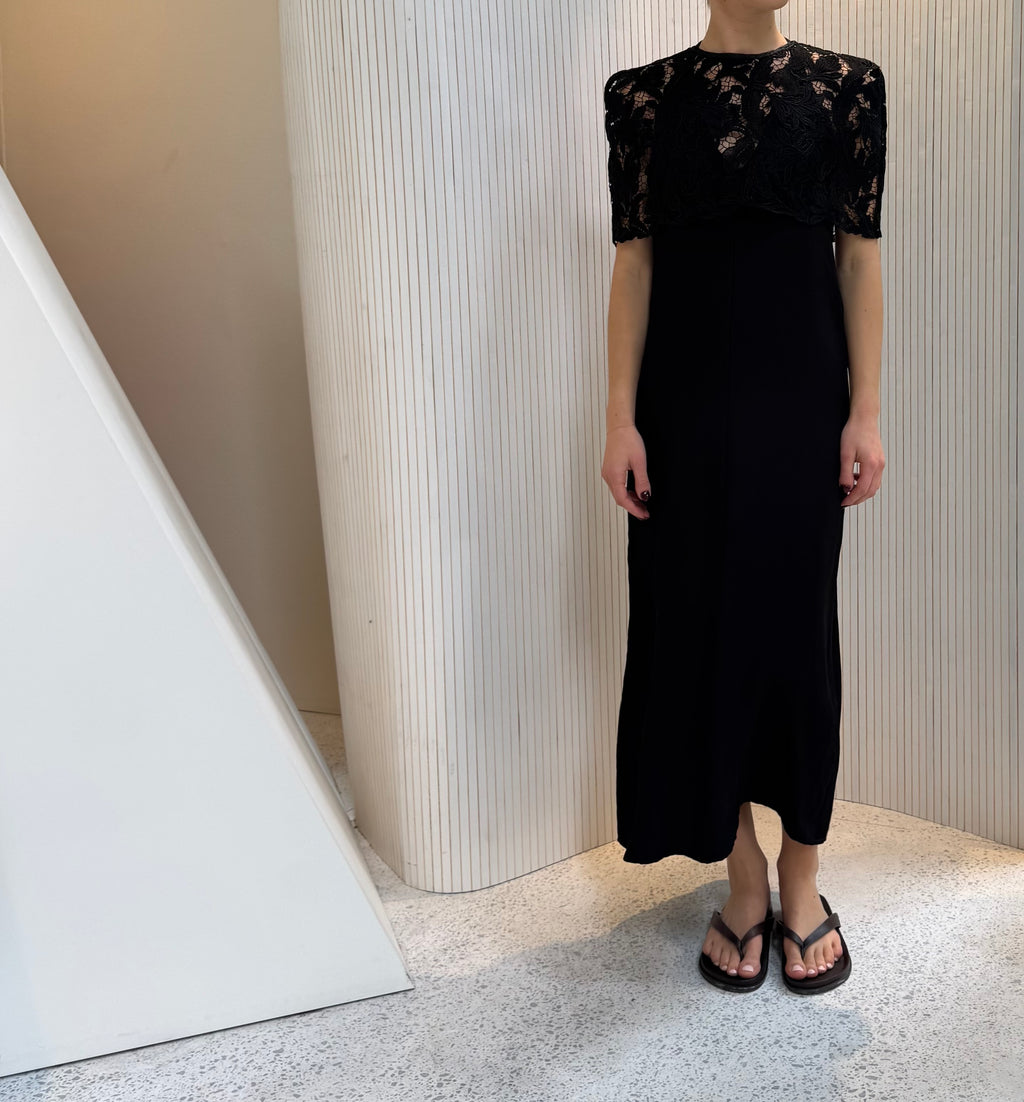 The Freudian Slip Dress / Noir