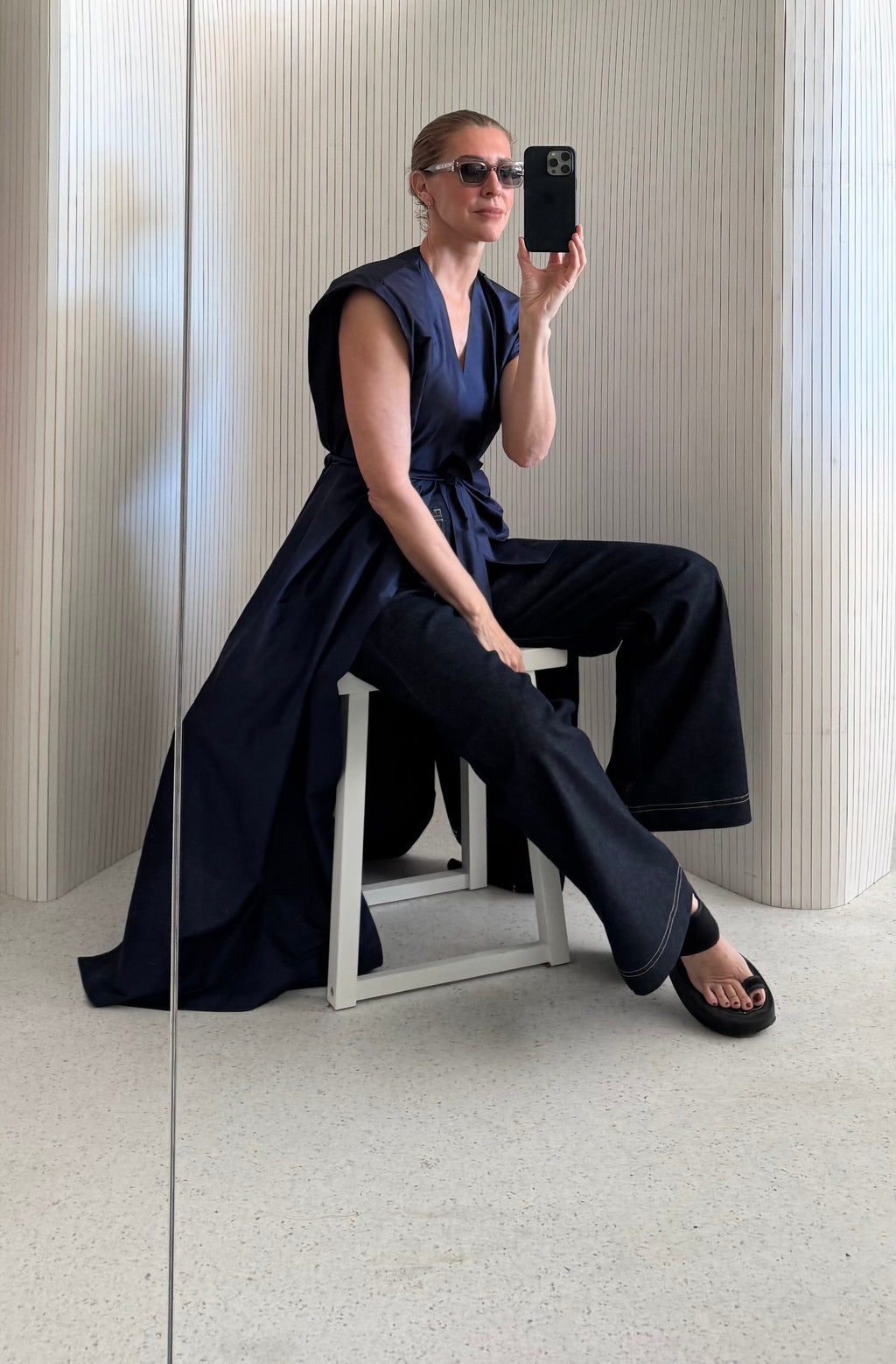 La Lune Dress / Navy
