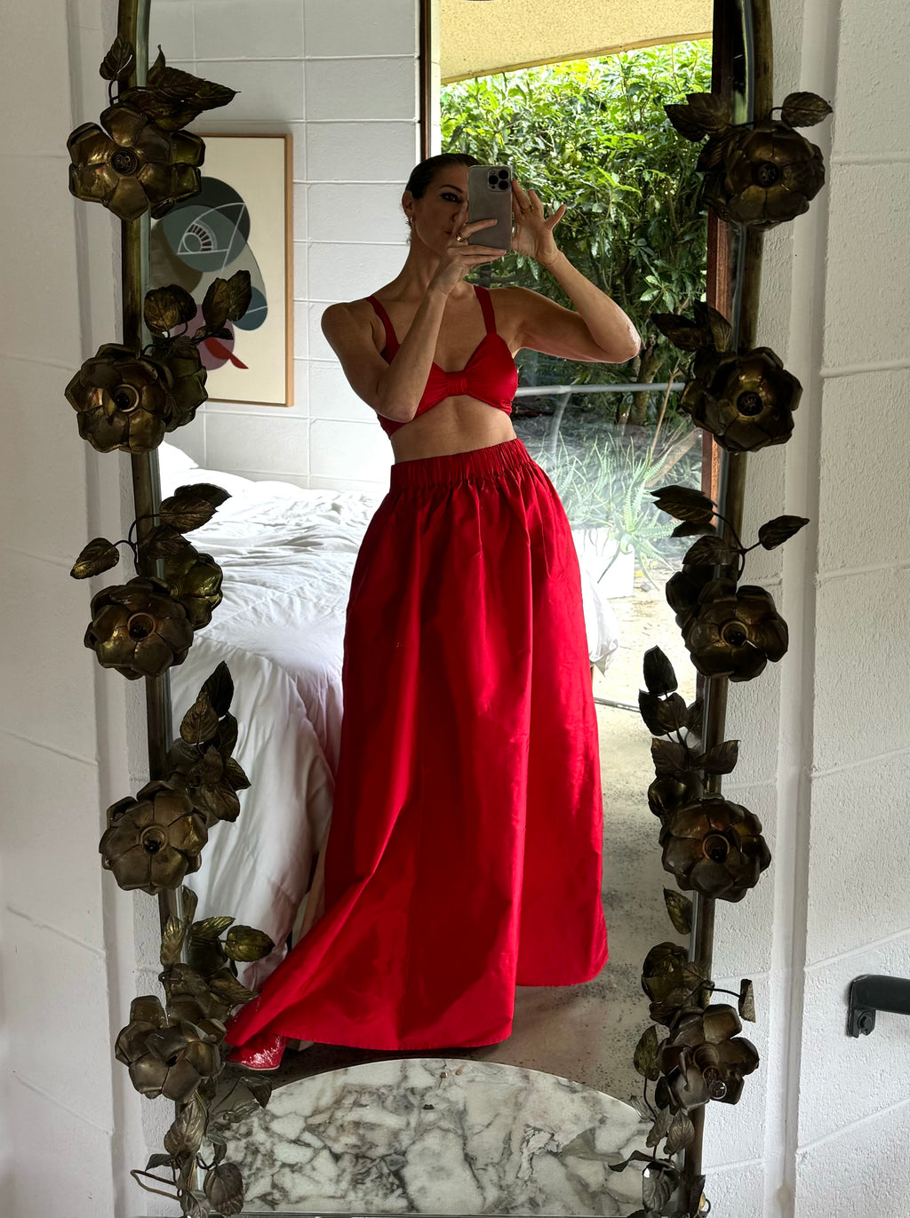Cucciolo Skirt Red