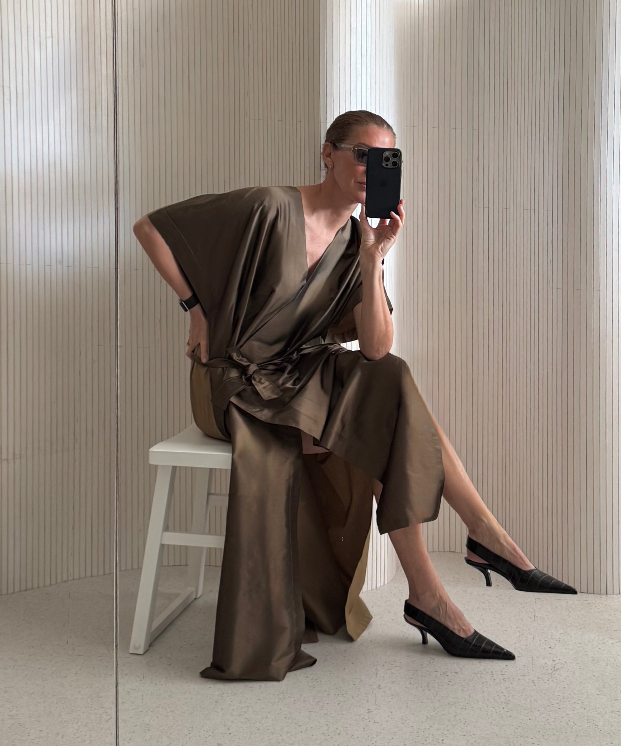 La Lune Dress / Brown Sugar