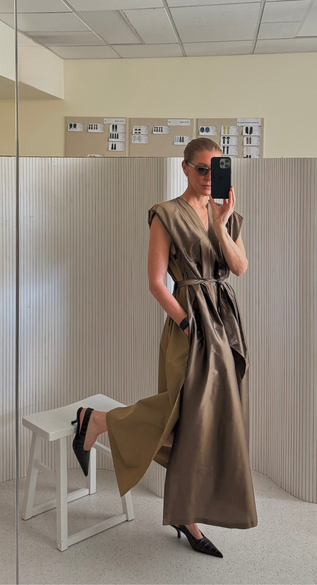 La Lune Dress / Brown Sugar