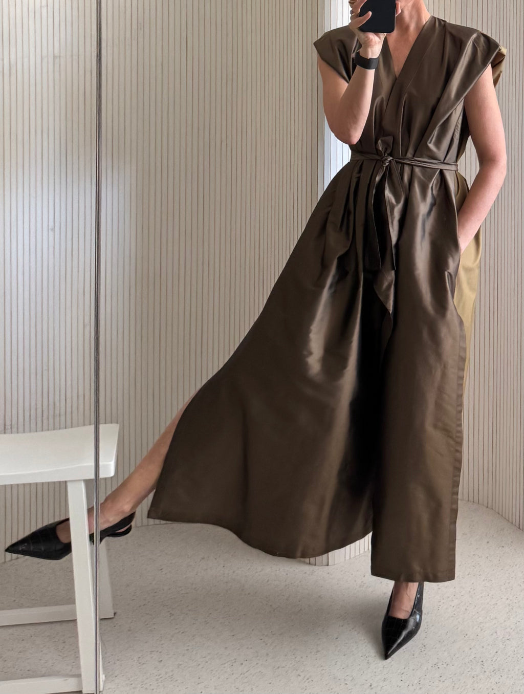 La Lune Dress / Brown Sugar