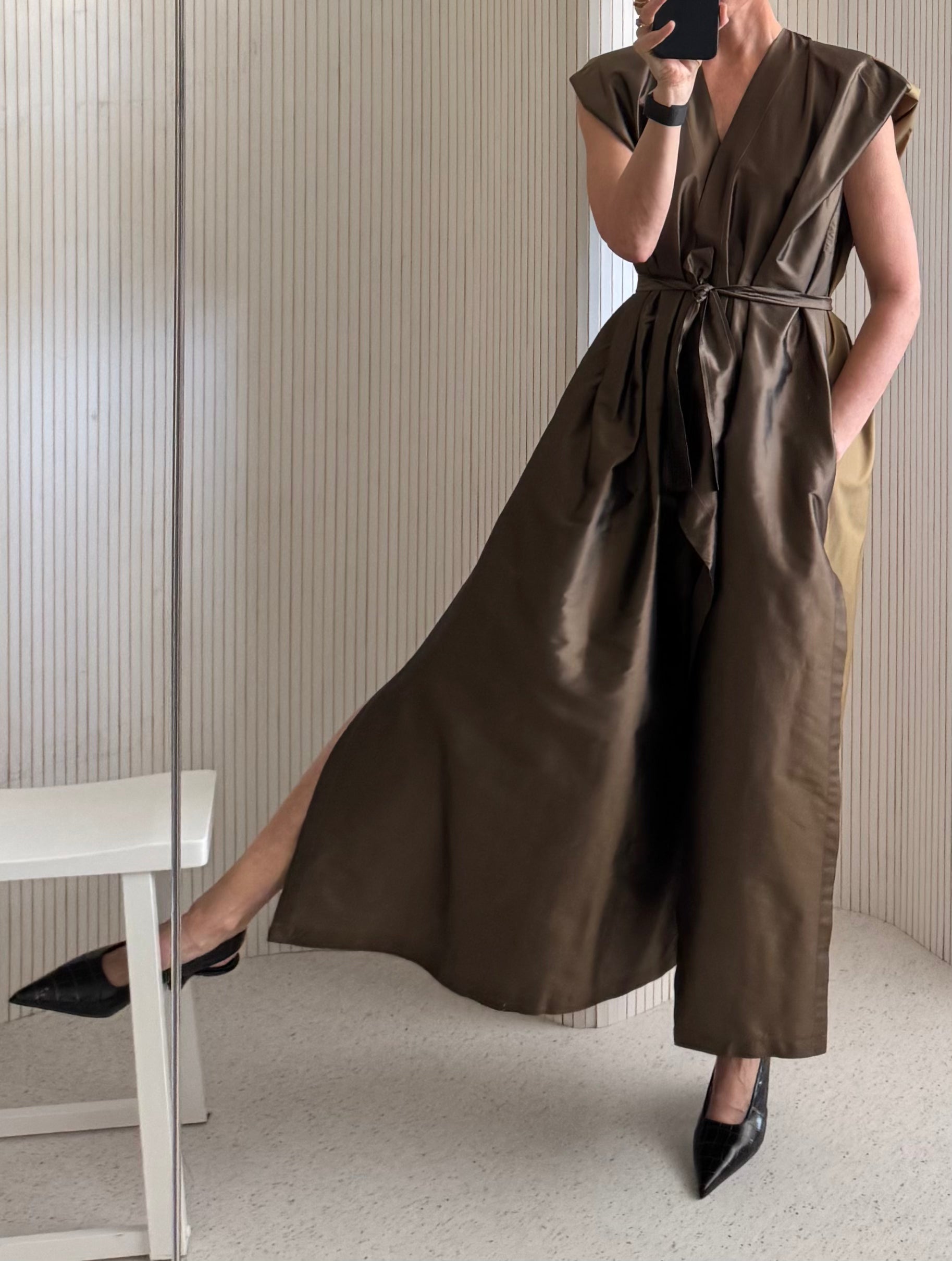 La Lune Dress / Brown Sugar