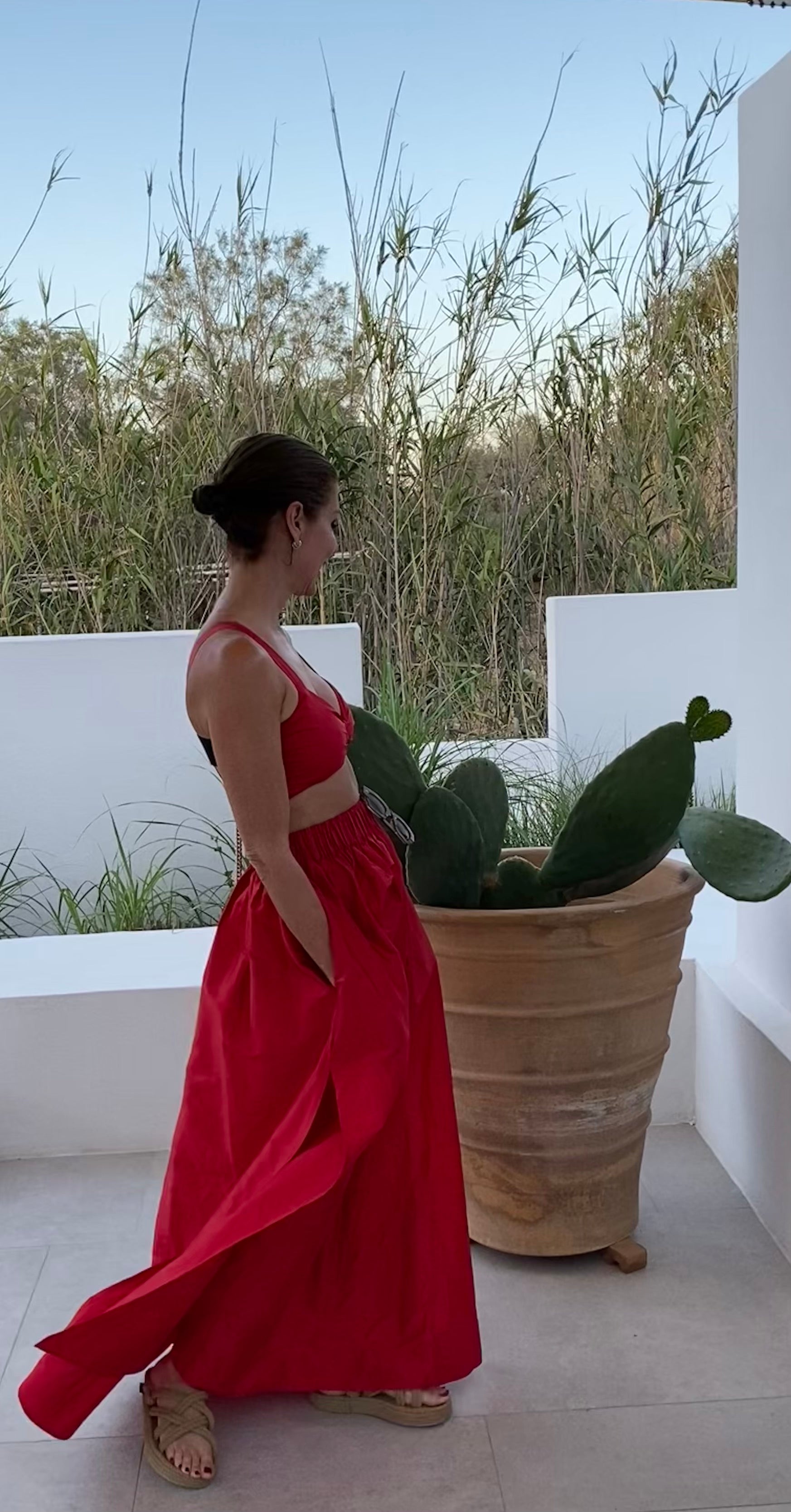 Cucciolo Skirt Red