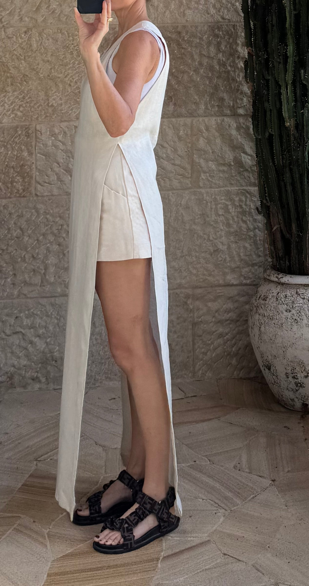 Riva Dress / Crème Fraiche