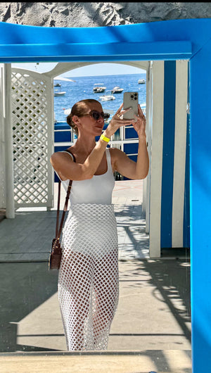 Villa Savoye Skirt in Bianco