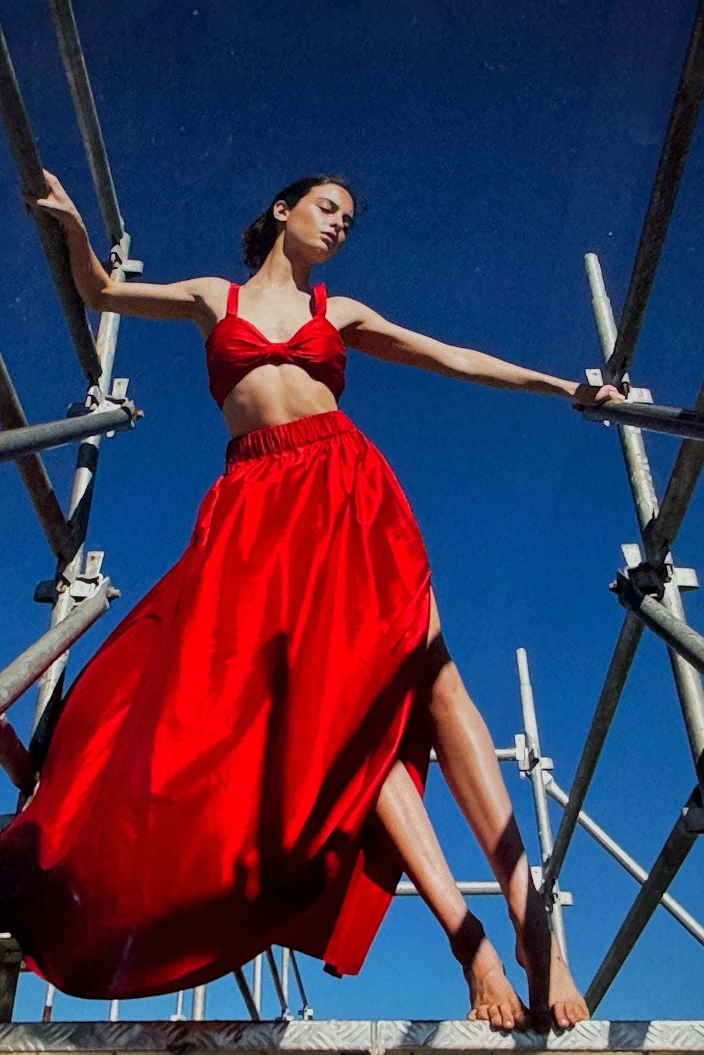 Cucciolo Skirt / Red