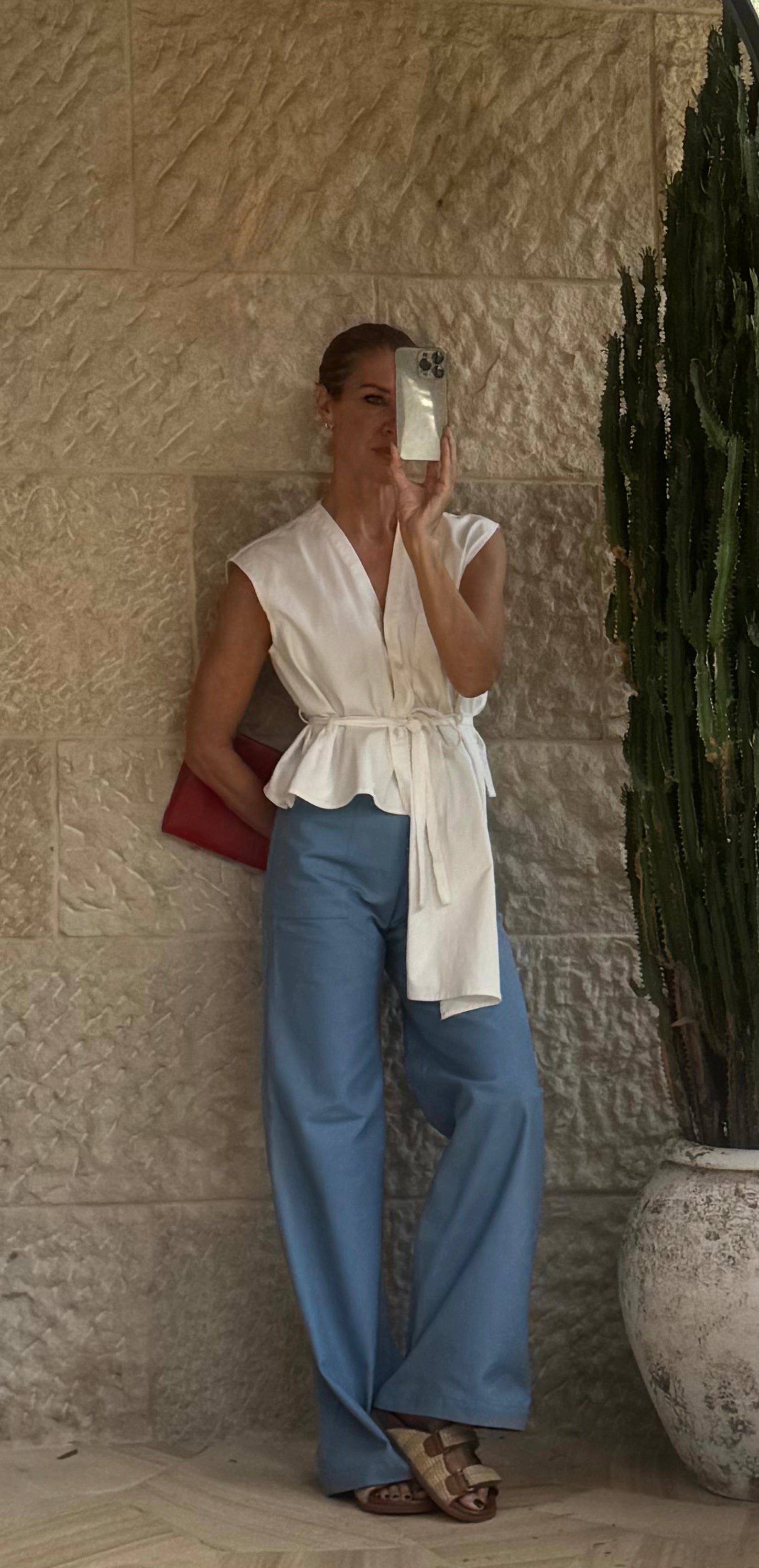 Seraphine Blouse / Chalk