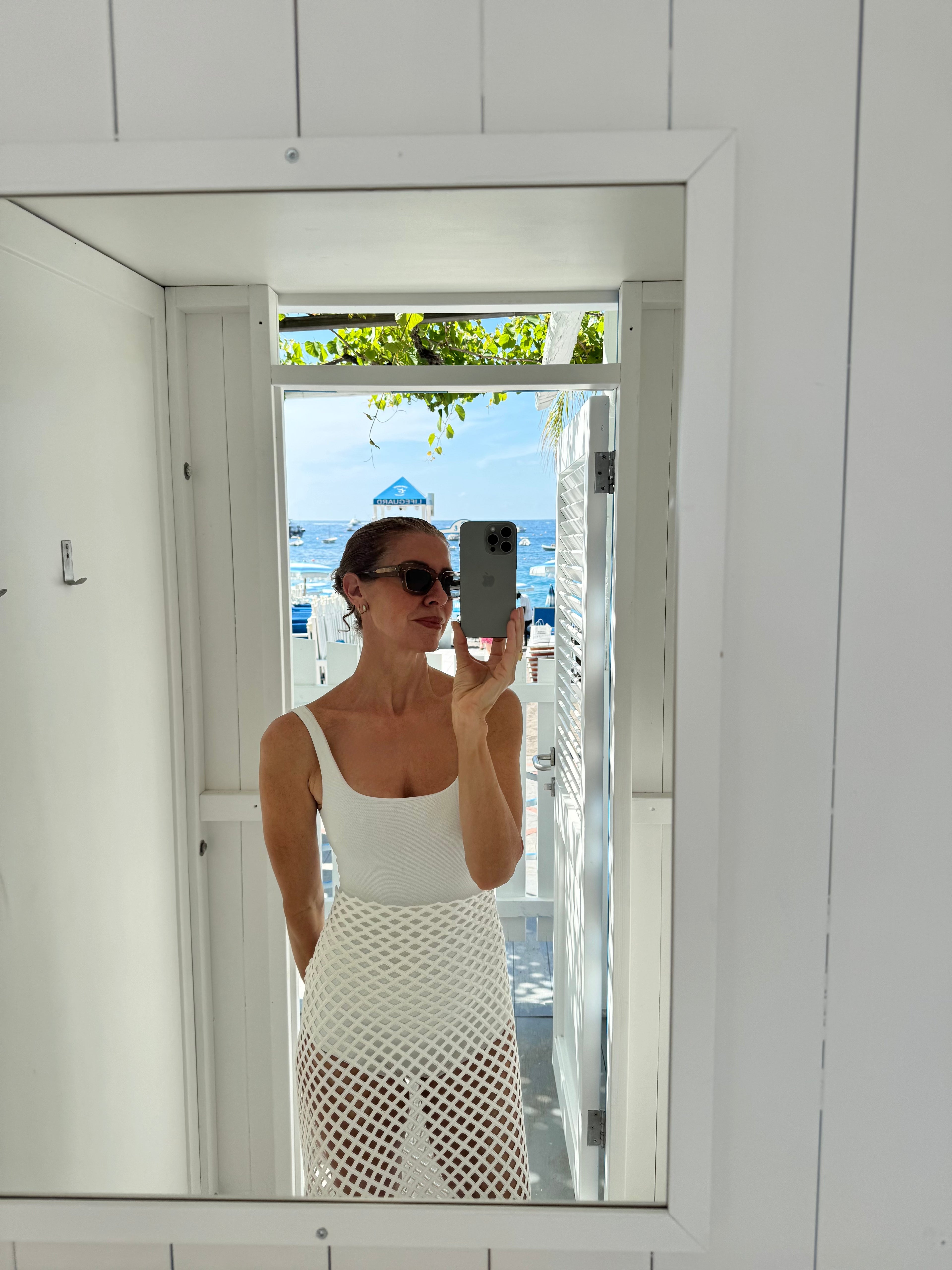 Villa Savoye Skirt / Bianco