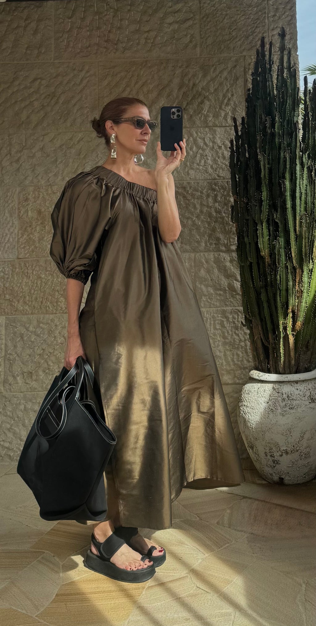 Aster Dress / Brown Sugar