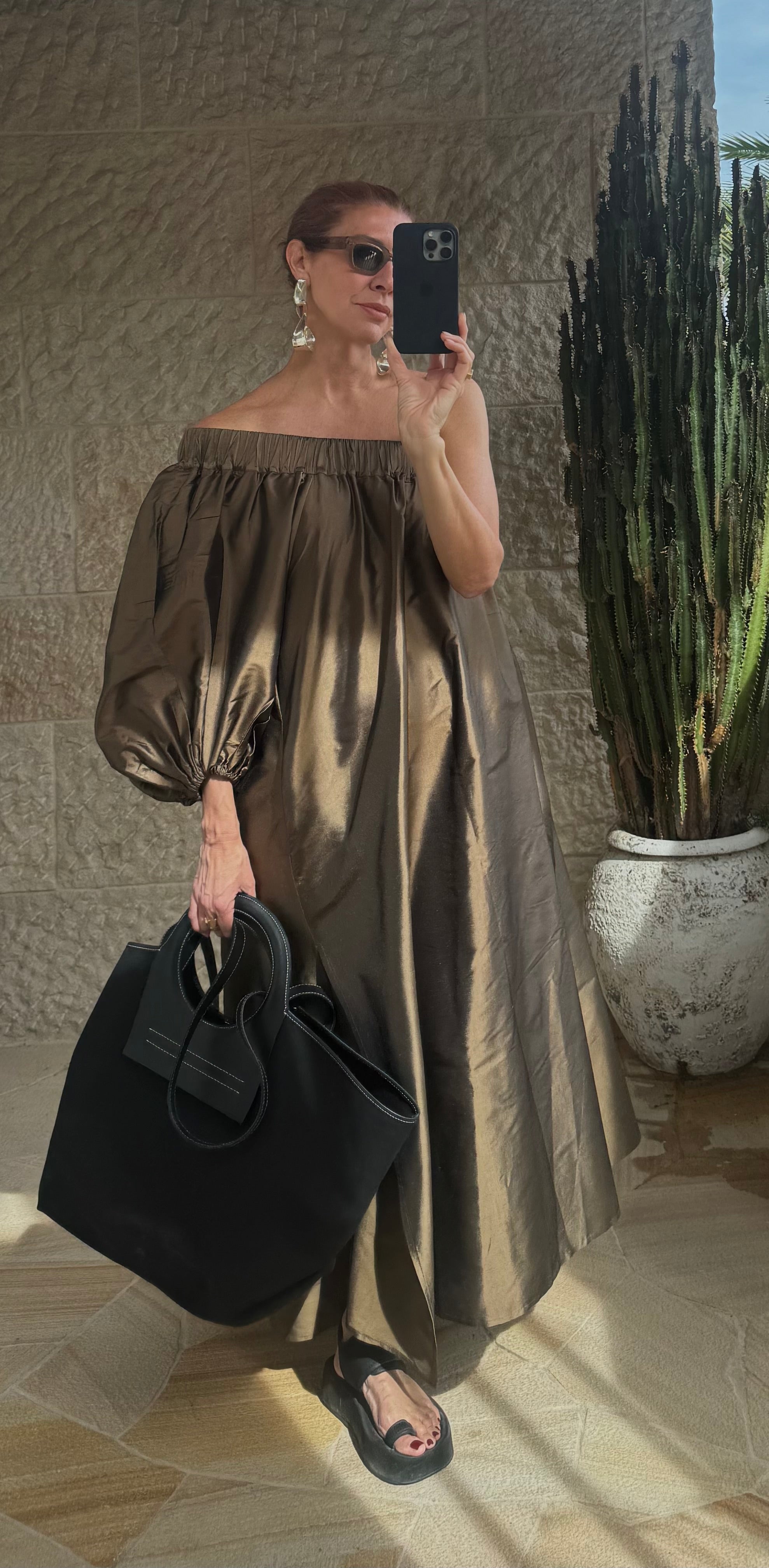 Aster Dress / Brown Sugar