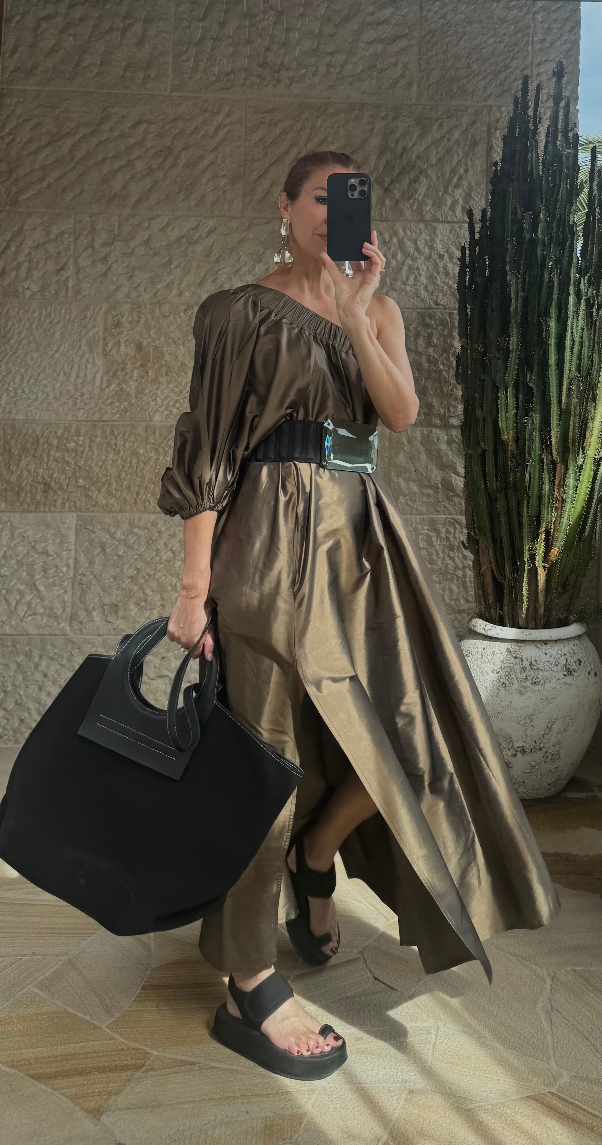 Aster Dress / Brown Sugar