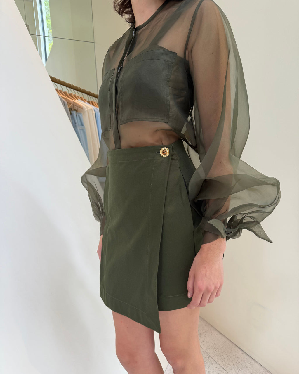 Seraphine Skirt / Vert