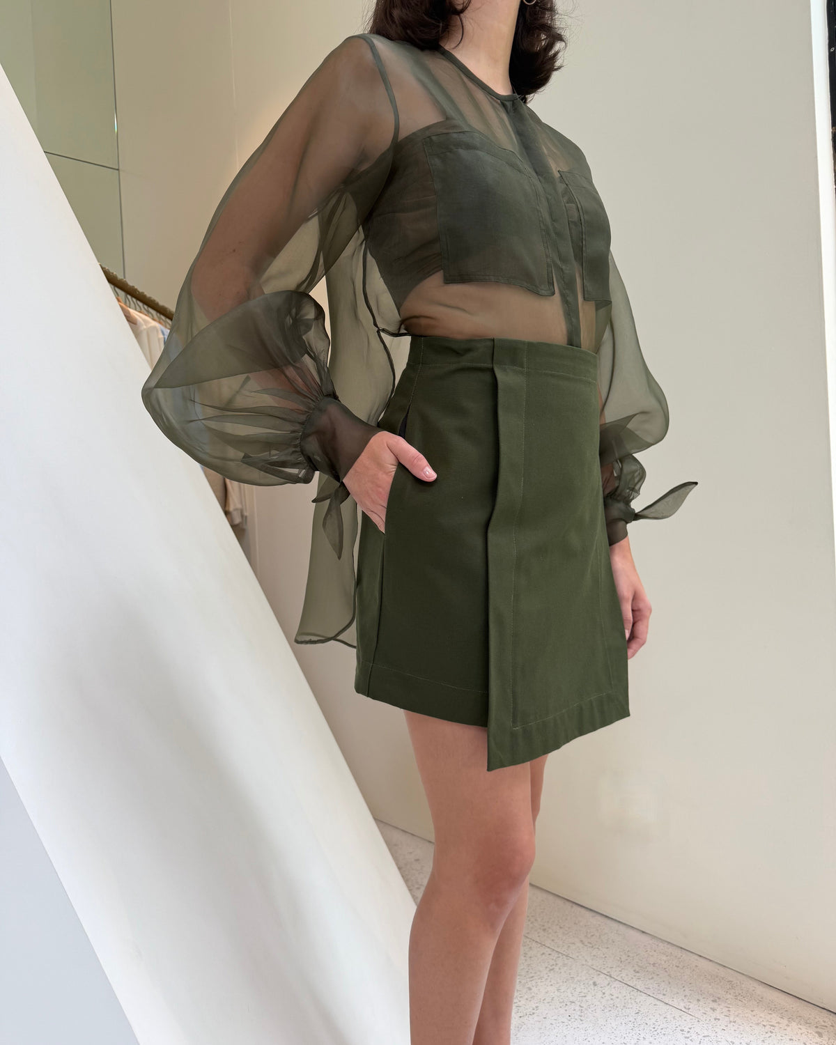 Seraphine Skirt / Vert