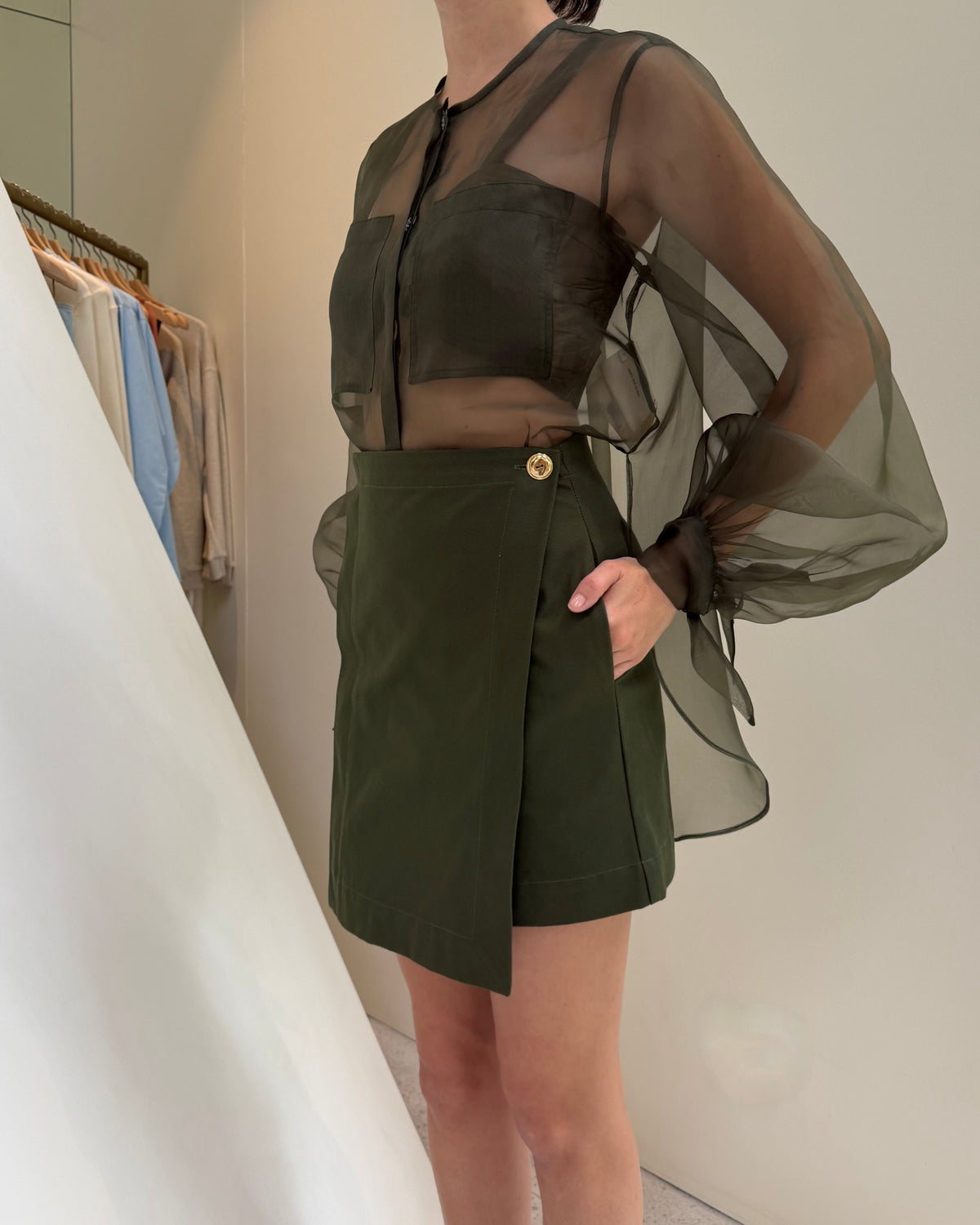 Seraphine Skirt / Vert