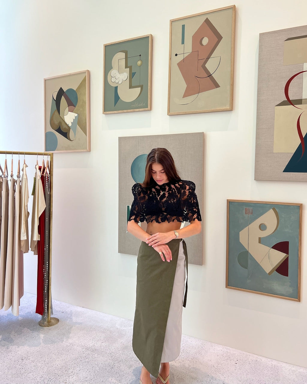 Graziella Skirt / Vert