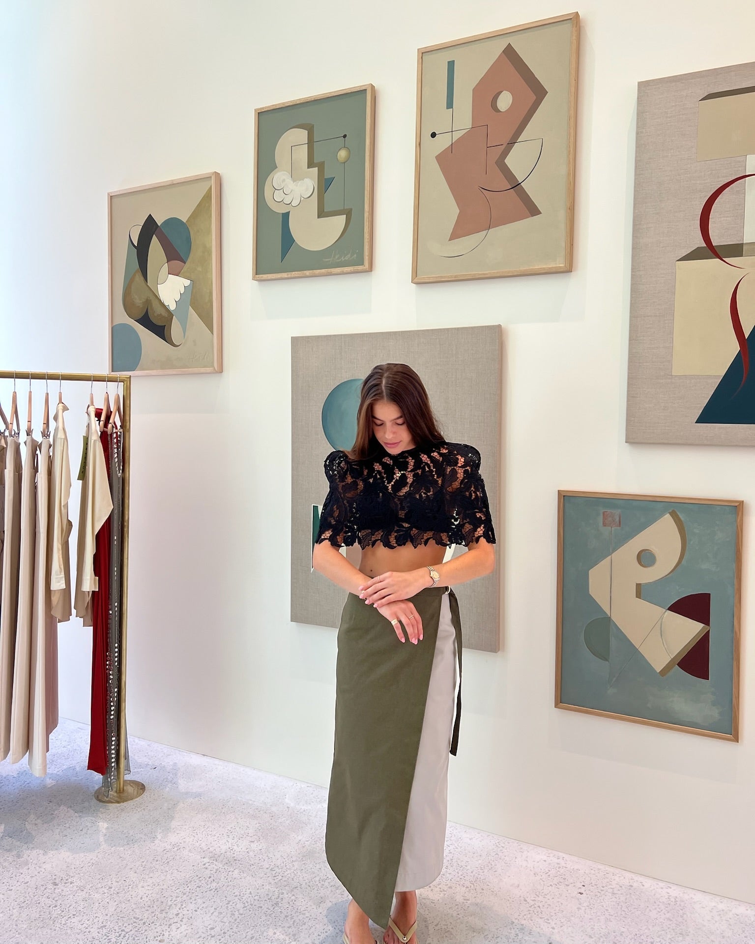 Graziella Skirt / Vert