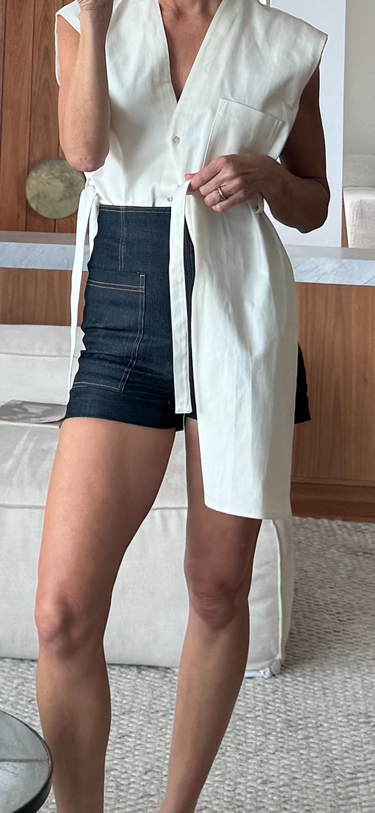 Rossini Shorts in Denim