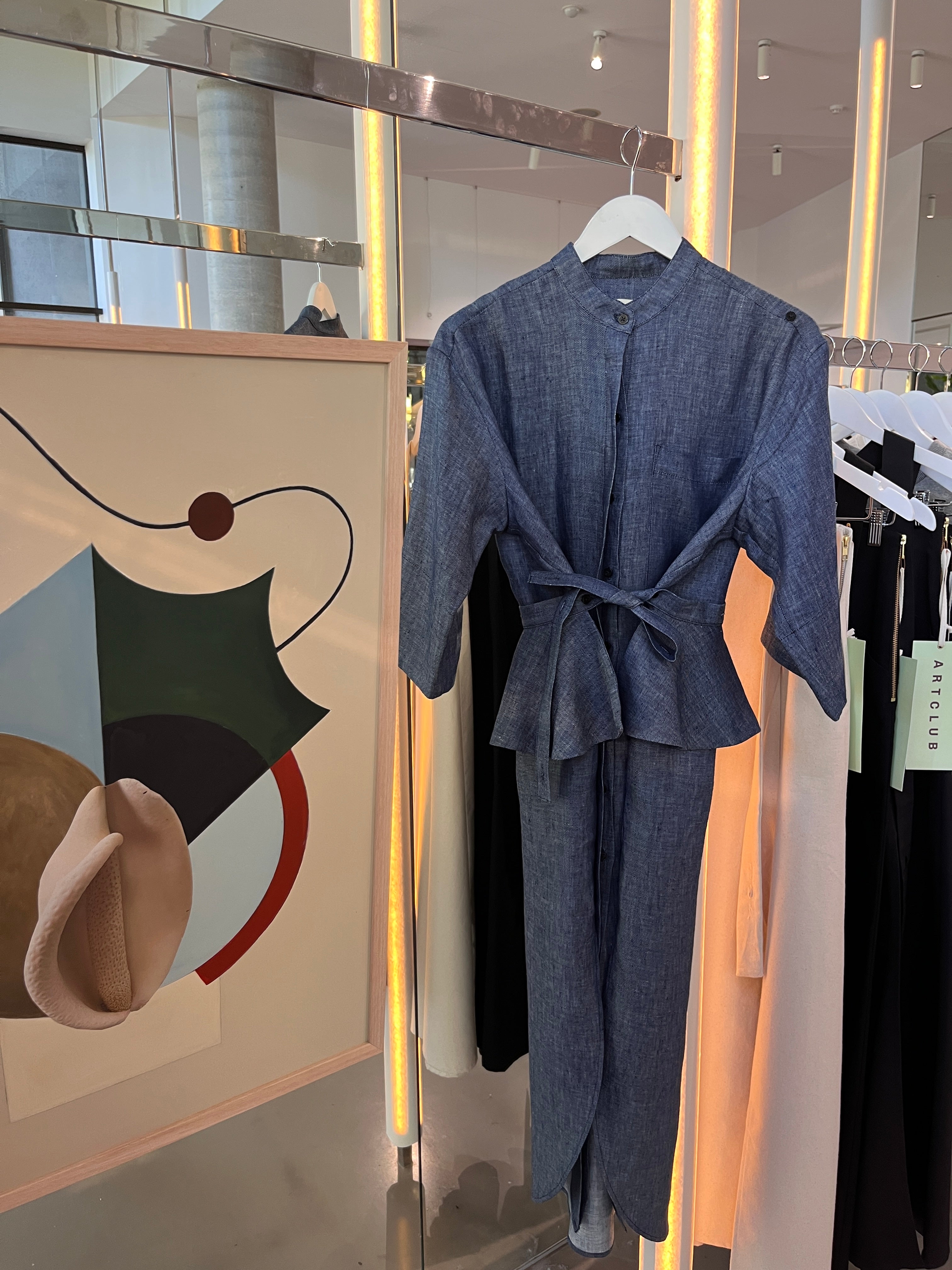 Florican Shirt Dress Chambray