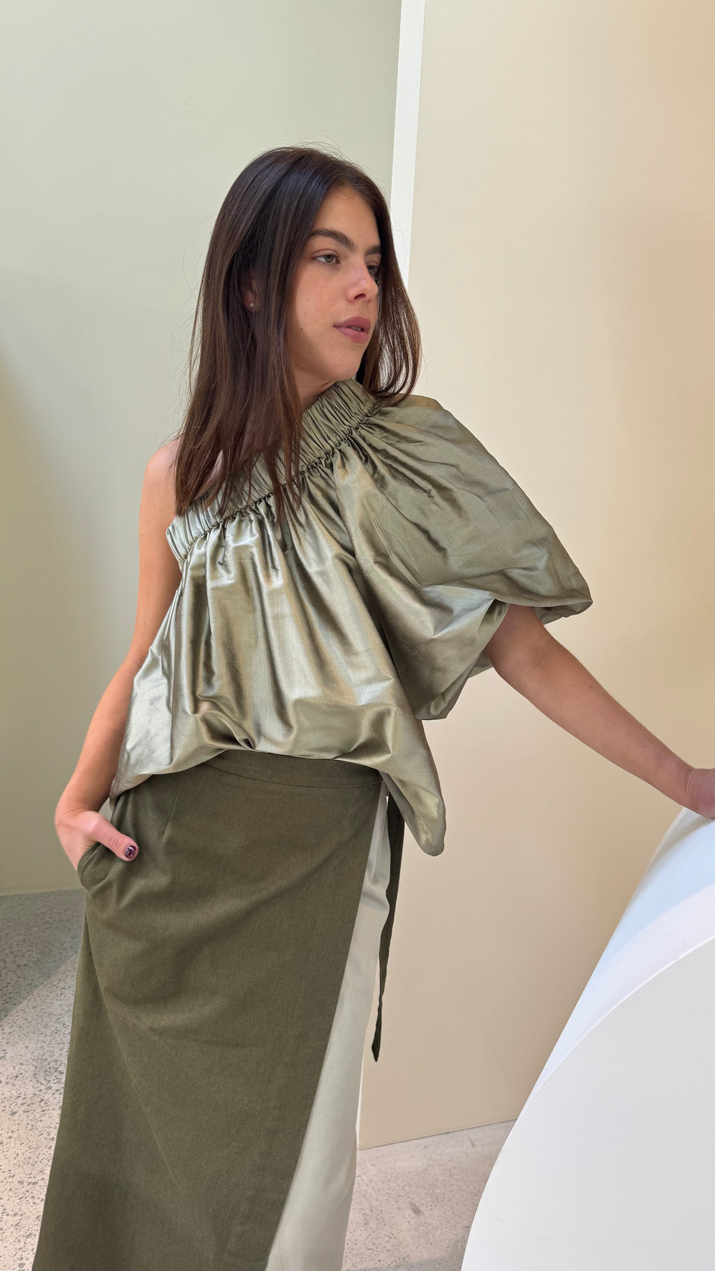 Mariposa Blouse / Sage