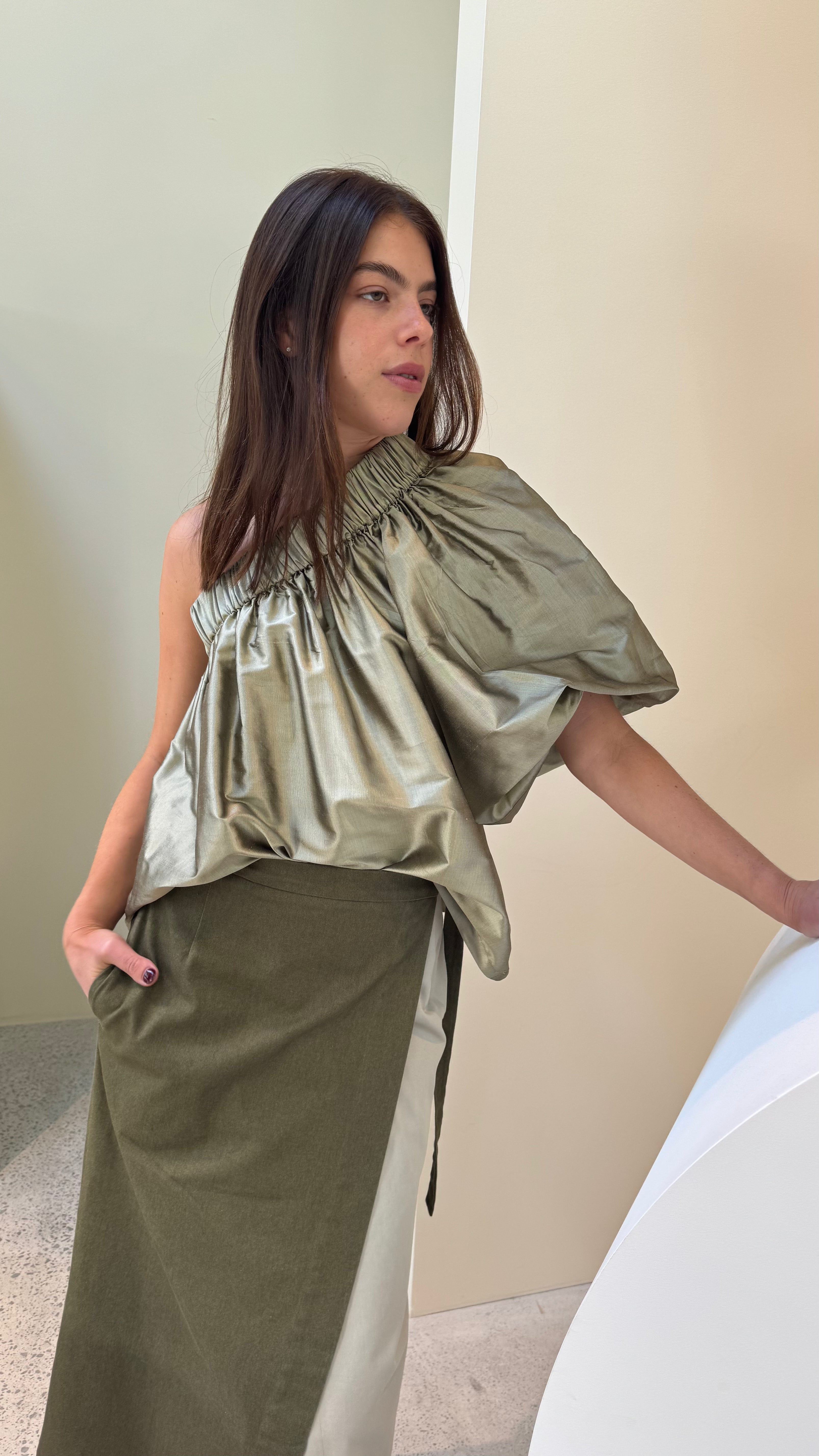 Mariposa Blouse / Sage