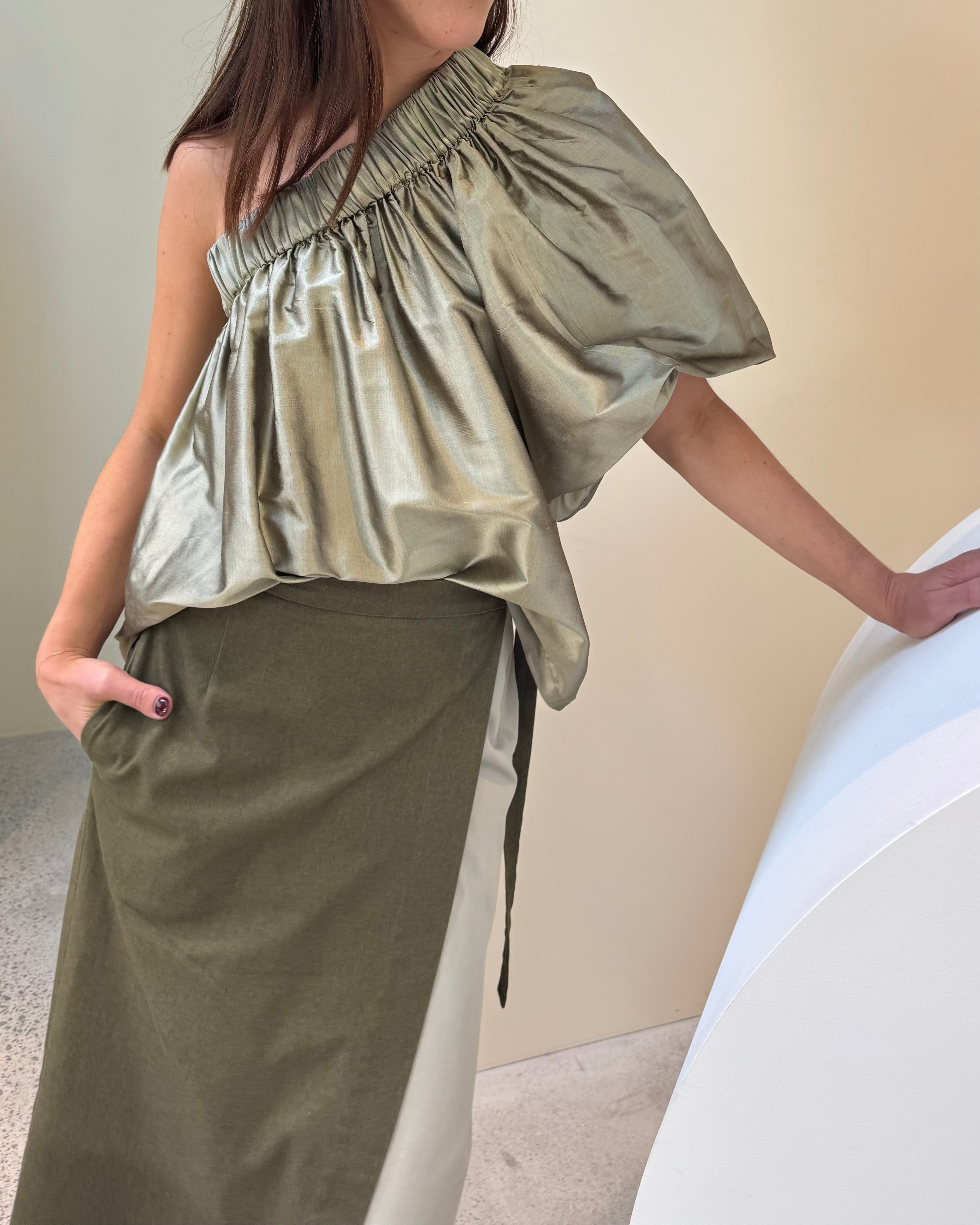 Mariposa Blouse / Sage