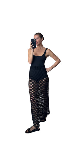 Villa Savoye Skirt in Noir