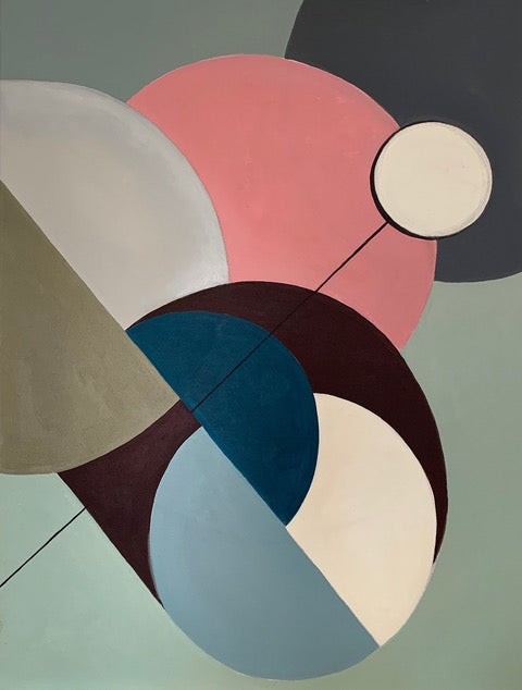 The Shape of Clouds - Original Sold. Hand Painted Art Print