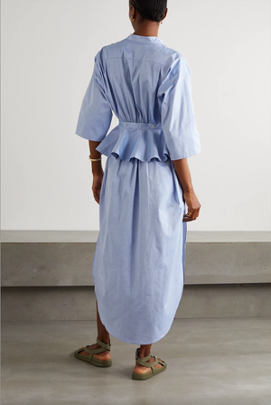 Florican Shirt Dress Pale Blue
