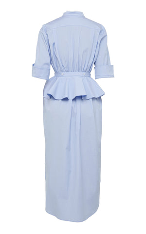 Florican Shirt Dress Pale Blue