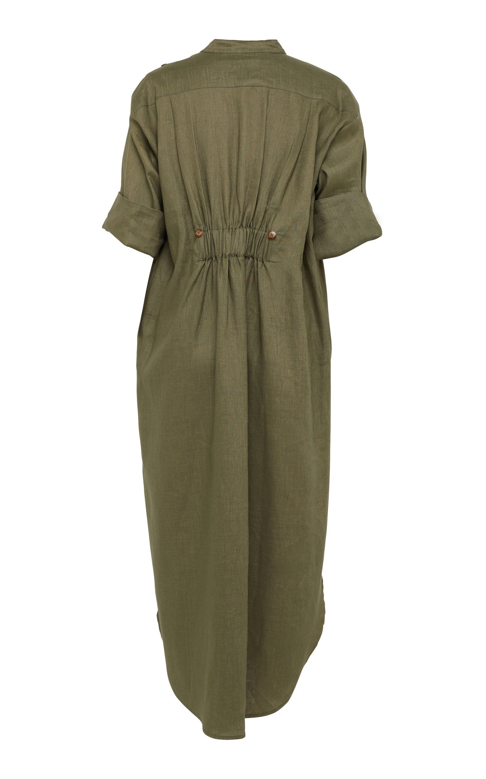 Florican Shirt Dress Khaki